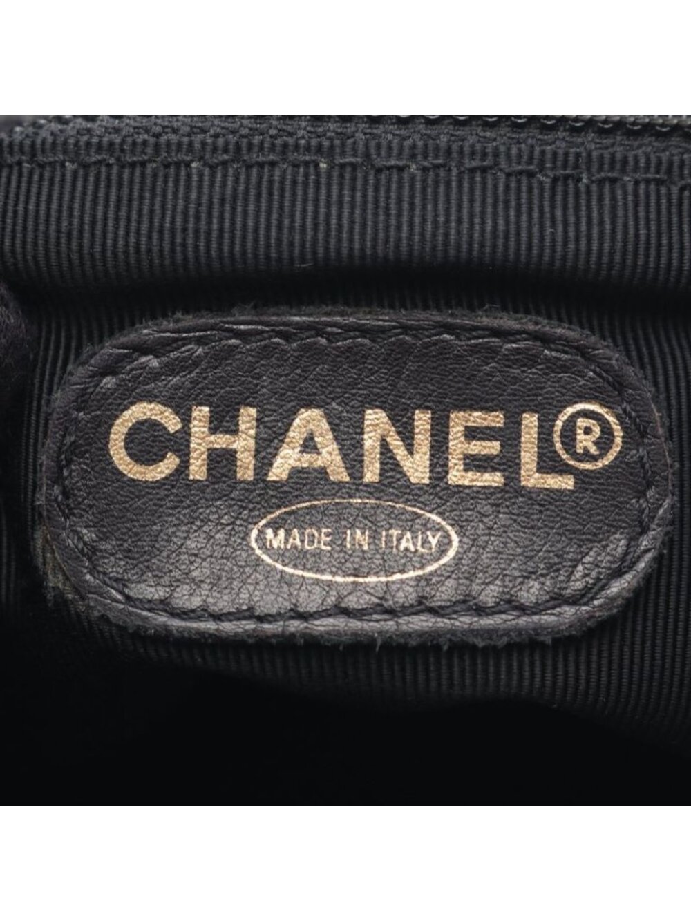 Chanel Rucksack Sac Backpack Triple Chain Black Calf - Picture 4 of 10